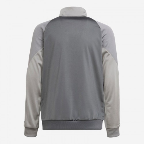CASACO ADIDAS TRACK J CINZA