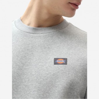 SWEAT DICKIES OAKPORT CREW CINZA CLARO