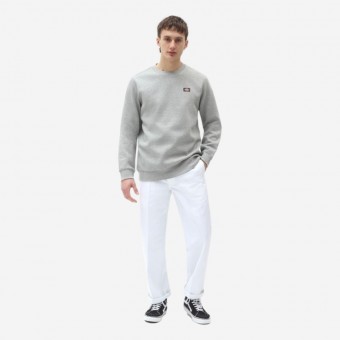 SWEAT DICKIES OAKPORT CREW CINZA CLARO
