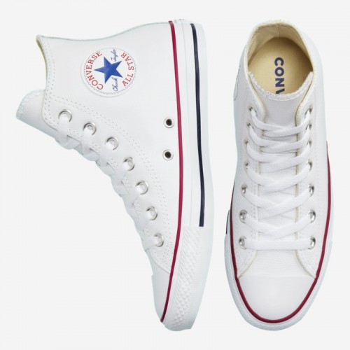 TENIS CONVERSE CHUCK TAYLOR LEATHER BRANCO