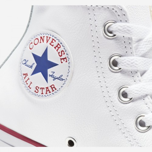 TENIS CONVERSE CHUCK TAYLOR LEATHER BRANCO