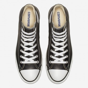TENIS CONVERSE CHUCK TAYLOR LEATHER PRETO