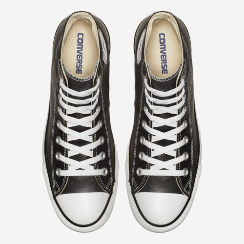 TENIS CONVERSE CHUCK TAYLOR LEATHER PRETO