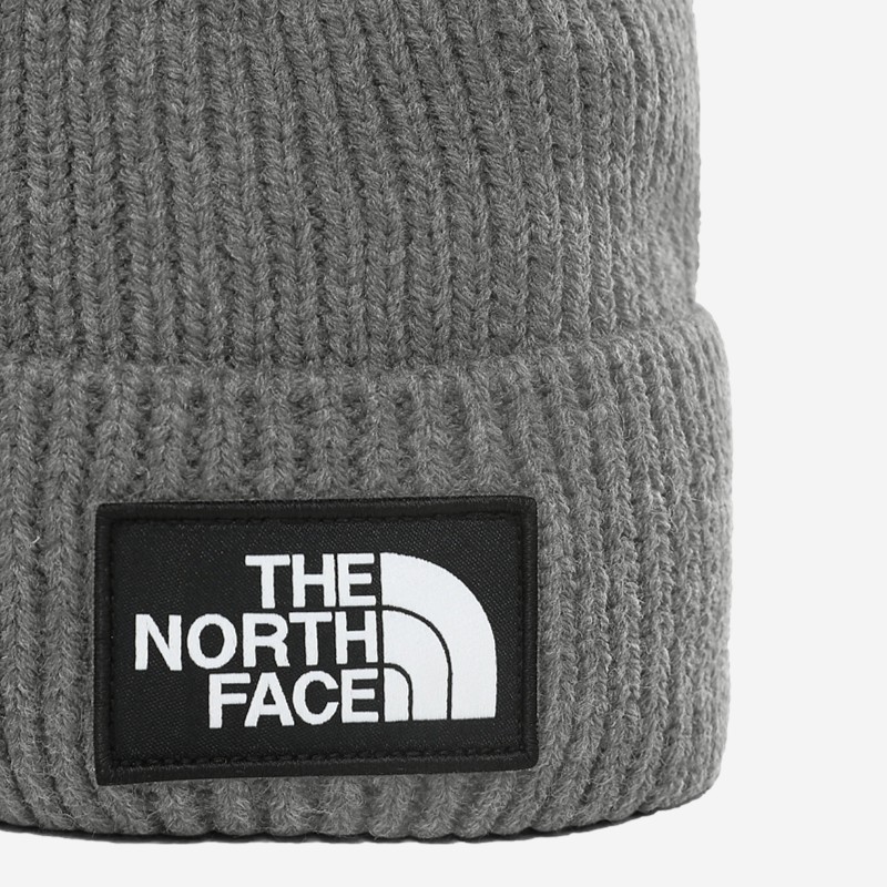GORRO THE NORTH FACE LOGO BOX CINZA CLARO