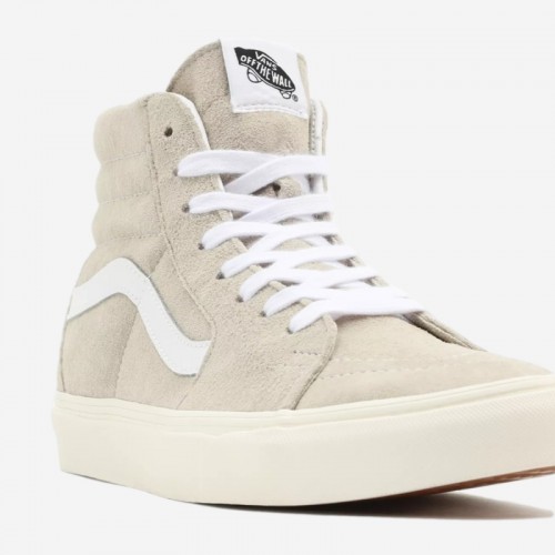TENIS VANS SK8 HI PIG SUEDE BEGE