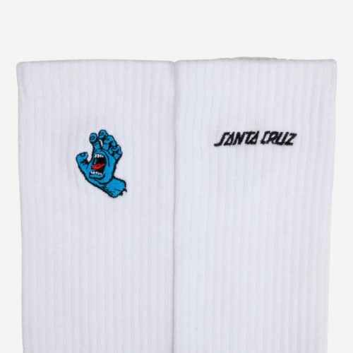 MEIAS SANTA CRUZ SCREAMING MINI BRANCO