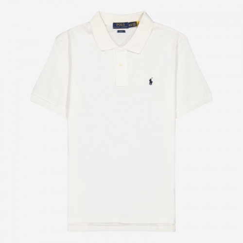 POLO RALPH LAUREN CUSTOM FIT BRANCO