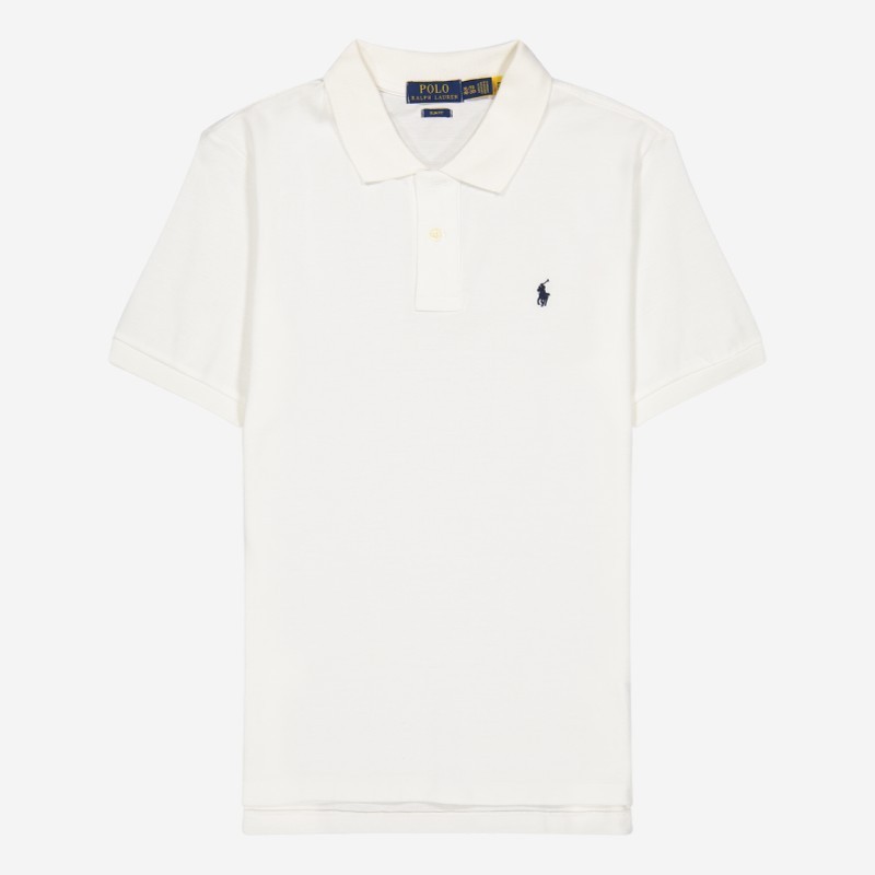 POLO RALPH LAUREN CUSTOM FIT BRANCO