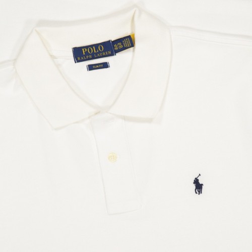 POLO RALPH LAUREN CUSTOM FIT BRANCO