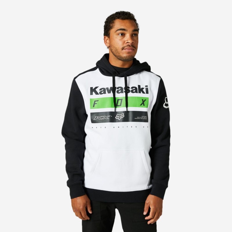 SWEAT FOX KAWI STRIPES BRANCO