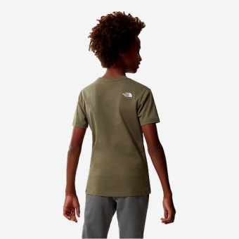 T-SHIRT THE NORTH FACE SIMPLE DOME J VERDE