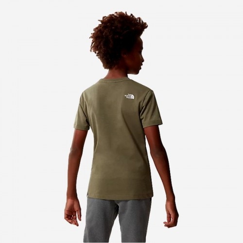 T-SHIRT THE NORTH FACE SIMPLE DOME J VERDE
