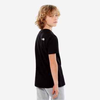 T-SHIRT THE NORTH FACE EASY J PR/BRANCO