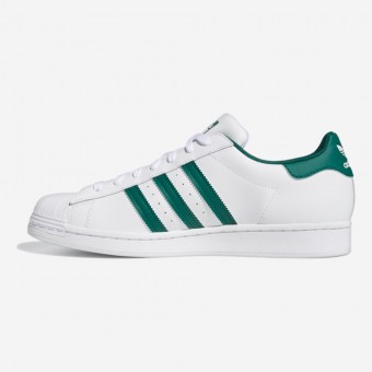 TENIS ADIDAS SUPERSTAR BR/VERDE