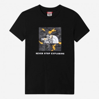 T-SHIRT THE NORTH FACE BOX P5 J PRETO