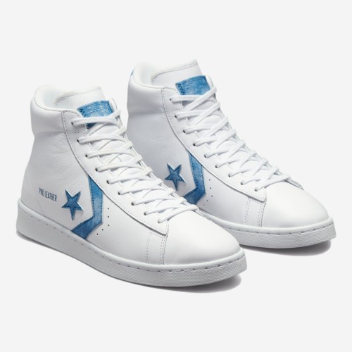 TENIS CONVERSE PRO LEATHER BR/AZUL