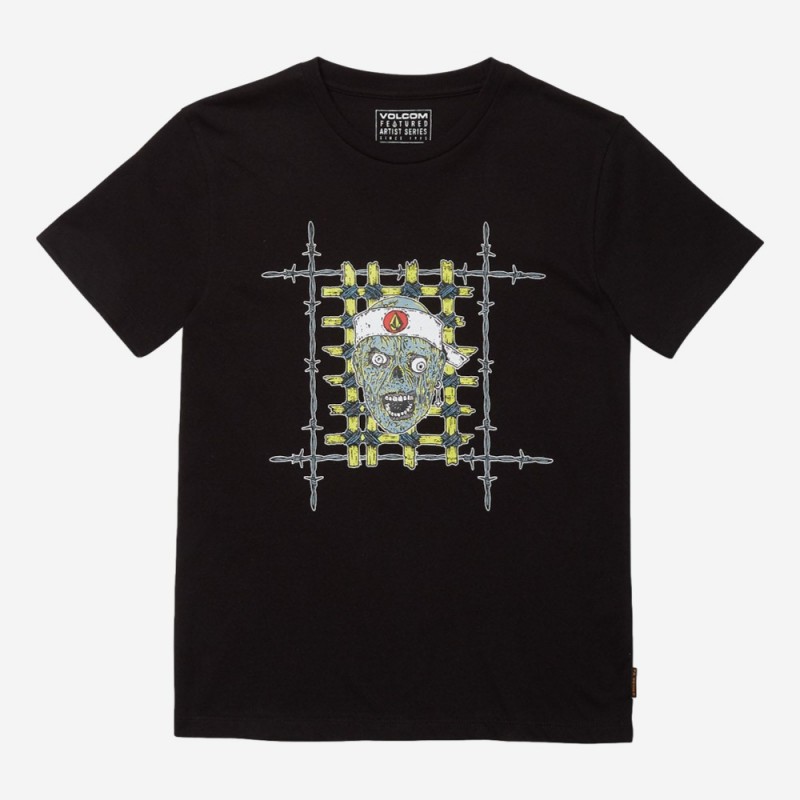 T-SHIRT VOLCOM RICHARD FRENCH J PRETO