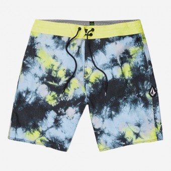 CALÇÕES VOLCOM SATURATE STONEY 19 PR/AMARELO