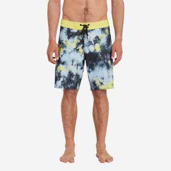 CALÇÕES VOLCOM SATURATE STONEY 19 PR/AMARELO
