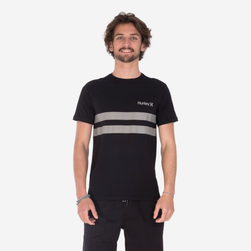 T-SHIRT HURLEY OCEANCARE PRETO