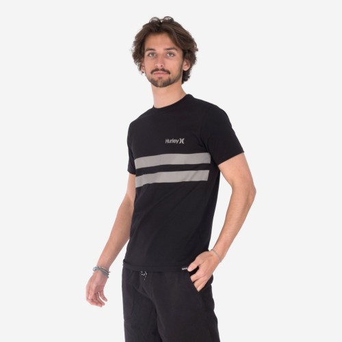 T-SHIRT HURLEY OCEANCARE PRETO
