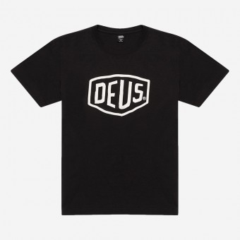 T-SHIRT DEUS EX MACHINA SHIELD TEE PRETO