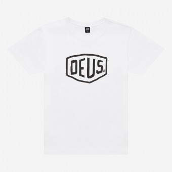 T-SHIRT DEUS EX MACHINA SHIELD TEE BRANCO