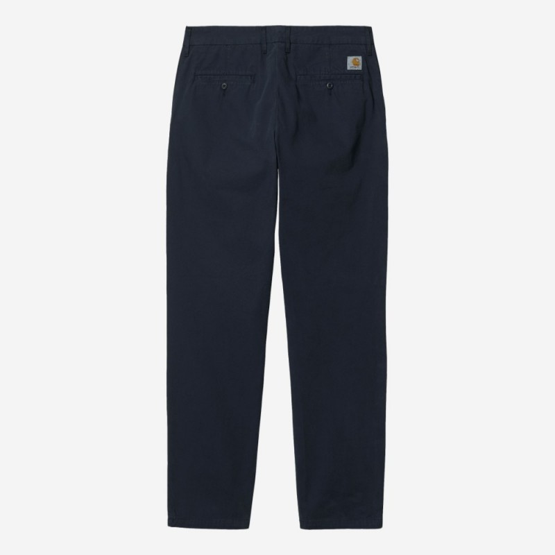 CALÇAS CARHARTT WIP JOHNSON AZUL ESCURO
