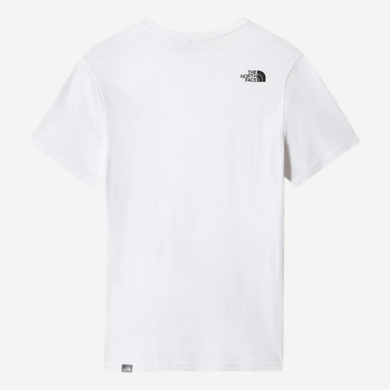 T-SHIRT THE NORTH FACE SIMPLE DOME BRANCO