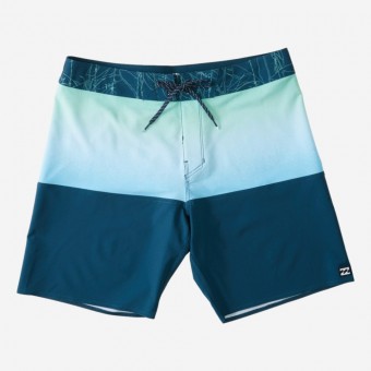 CALÇÕES BILLABONG FIFTY50 PANEL PRO AZ/VERDE
