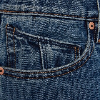 CALÇAS VOLCOM 2X4 DENIM AZUL CLARO