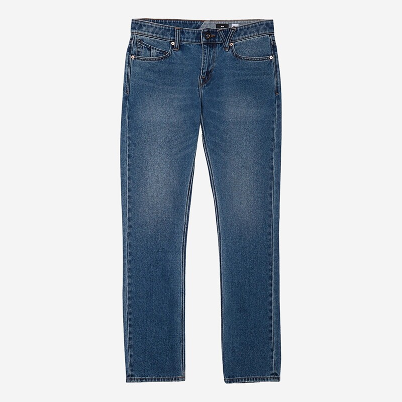 CALÇAS VOLCOM 2X4 DENIM AZUL CLARO