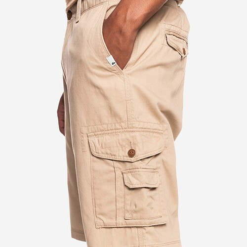 CALÇÕES QUIKSILVER CRUCIAL BEGE