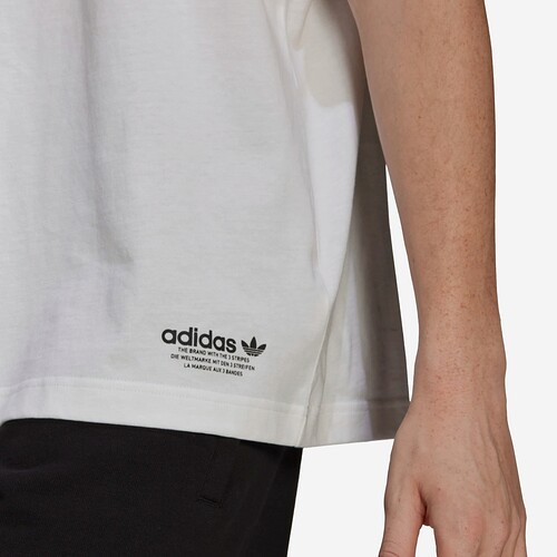 T-SHIRT ADIDAS UNITED TEE BRANCO