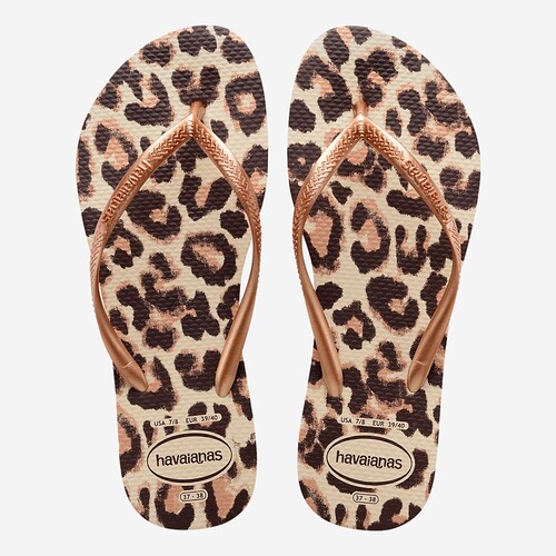 CHINELOS HAVAIANAS SLIM ANIMALS TIGRESA