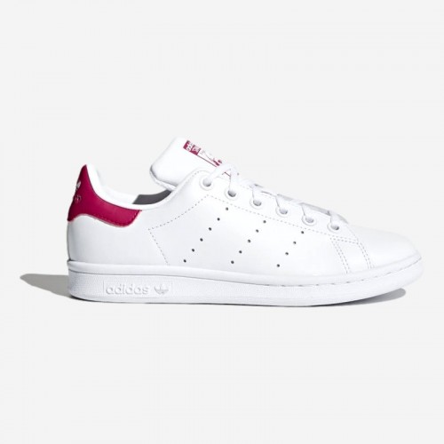 TENIS ADIDAS STAN SMITH J BR/ROSA