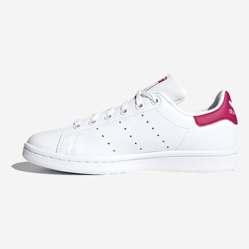 TENIS ADIDAS STAN SMITH J BR/ROSA
