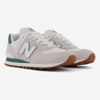 TENIS NEW BALANCE 574 BEGE/VERDE