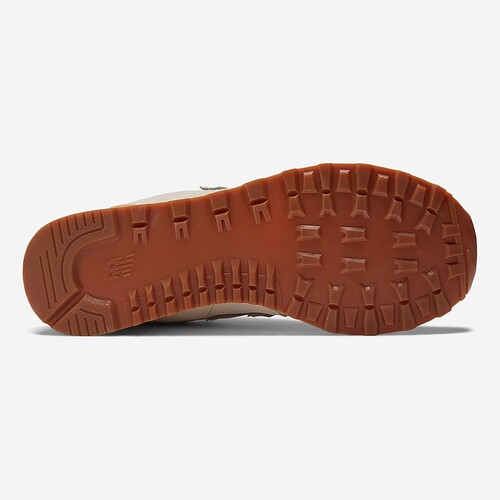 TENIS NEW BALANCE 574 BEGE/AZ