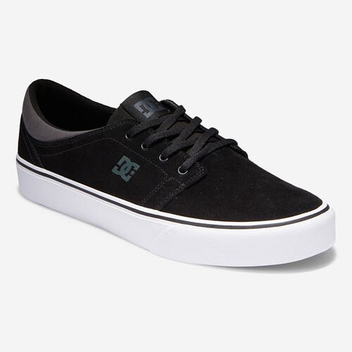 TENIS DC TRASE PR/CINZA
