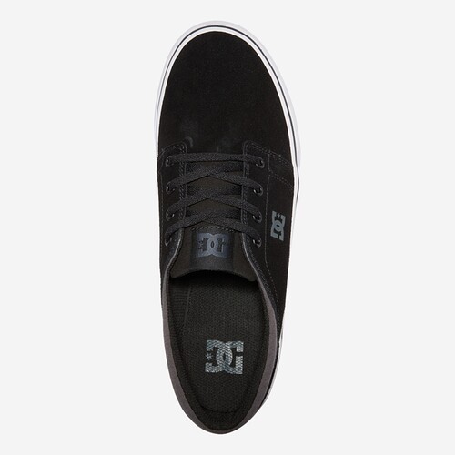 TENIS DC TRASE PR/CINZA