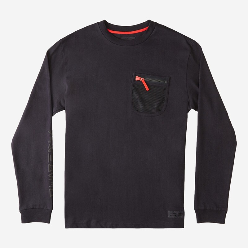 L/S DC VADER TECH PRETO