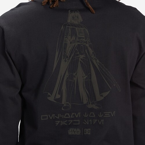 L/S DC VADER TECH PRETO