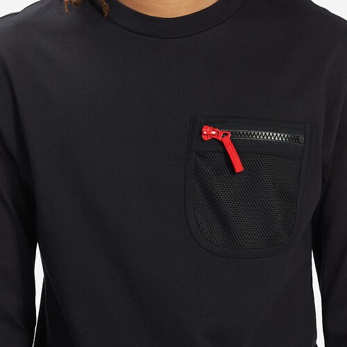 L/S DC VADER TECH PRETO