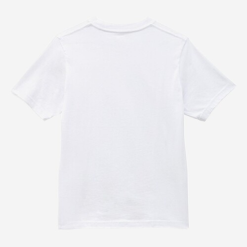 T-SHIRT VANS LEFT CHEST JR BRANCO