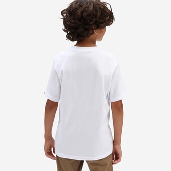 T-SHIRT VANS LEFT CHEST JR BRANCO