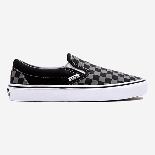 TENIS VANS SLIP ON CHECKERBOARD PRETO/GREY