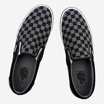 TENIS VANS SLIP ON CHECKERBOARD PRETO/GREY