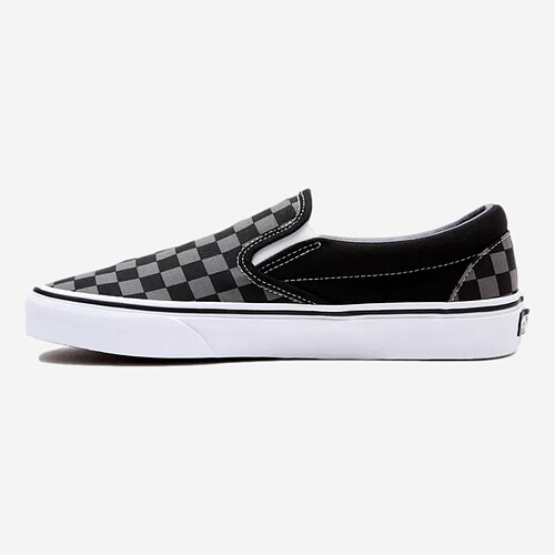 TENIS VANS SLIP ON CHECKERBOARD PRETO/GREY