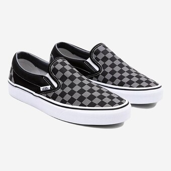 TENIS VANS SLIP ON CHECKERBOARD PRETO/GREY